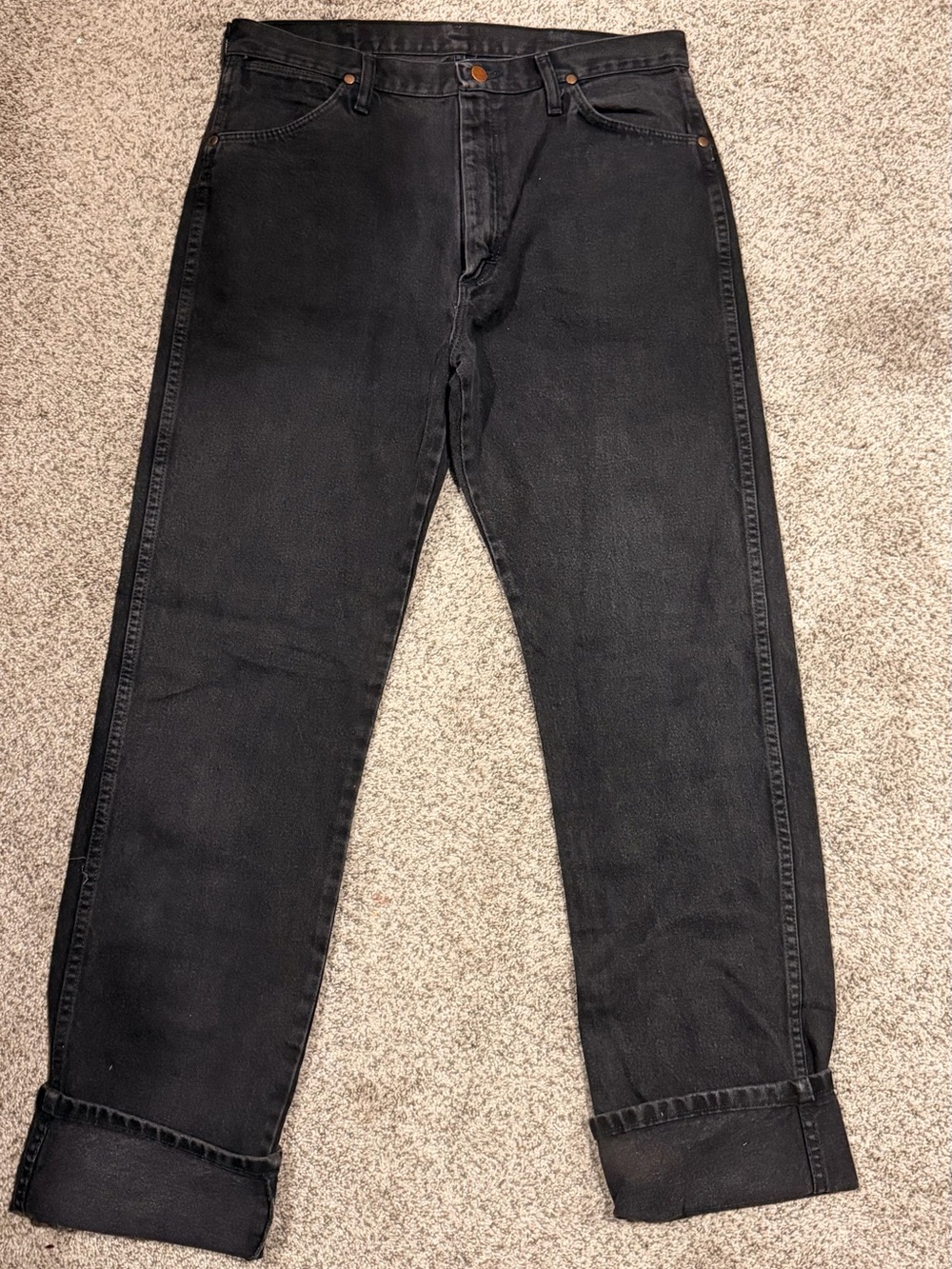 Relaxed Black Men's Jeans — Comfortable Everyday Fit